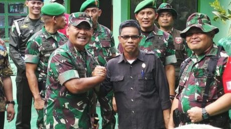 Ketua DPRD Kab. Enrekang beri apresiasi yang setinggi-tingginya kepada Satgas TMMD