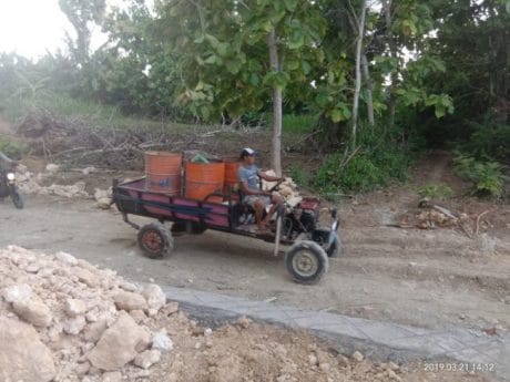 Keterbatasan air di lokasi sasaran fisik TMMD ke 104 Kodim 1407/Bone