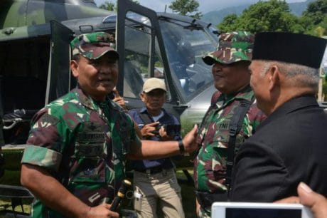 Bupati Enrekang sambut Pangdam XIV/Hasanuddin di Desa Tungka