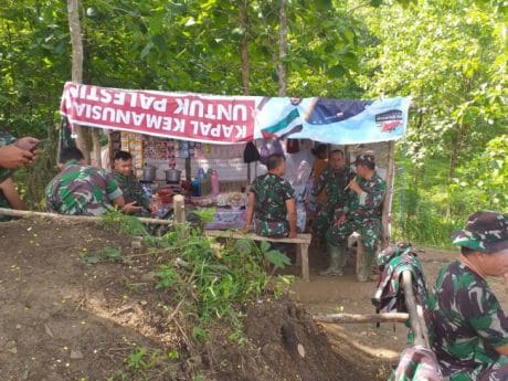 Warung Kartinah Menjadi Saksi Pembangunan TMMD Jatiroyom