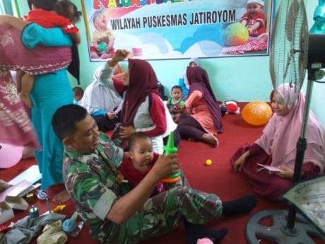 Satgas TMMD Pemalang Dukung Lomba Balita Sehat