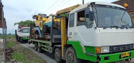 Alat Berat Dukung Kegiatan TMMD 104 Kodim 0824/Jember