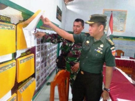 Tim Wasev Kodam Diponegoro Cek Administrasi Posko TMMD Pemalang