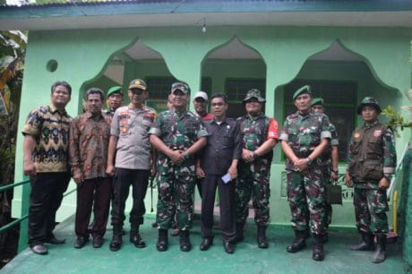 Masjid Al Misbahuddin telah berhasil direhab Satgas TMMD ke-104