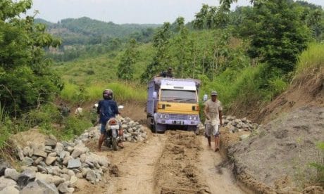 Makadam Jatiroyom-Parunggalih Pemalang, Mulai Dinikmati Warga
