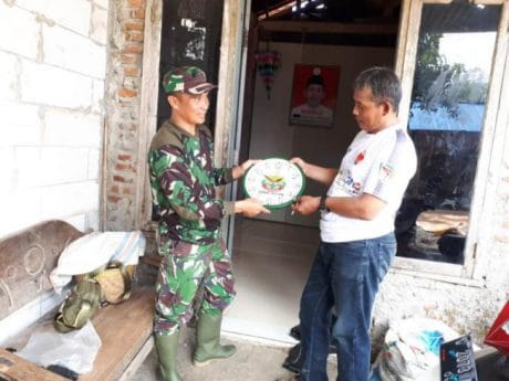 Ingin Dikenang, Danki Satgas TMMD Pemalang Berikan Pengingat Waktu