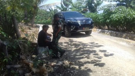 Satgas TMMD 104 Kodim 1407/Bone Lanjutkan Pengerasan Jalan