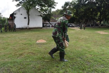 Persiapan Satgas Menjelang Penutupan TMMD Ke-104