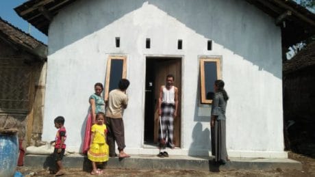 TMMD 104 Jember, Wajah Warga Penerima RTLH Penuh Ceria