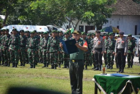 Pangdivif 2 Kostrad Resmi Menutup Kegiatan TMMD Kodim 0824/Jember
