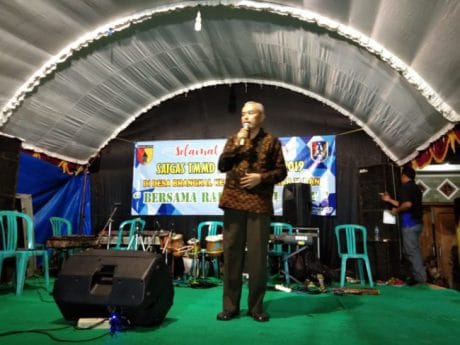 Akhiri TMMD Ke-104, Satgas Gelar Panggung Hiburan Untuk Rakyat