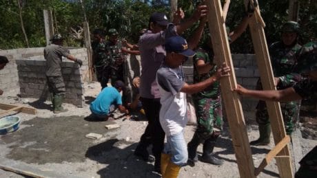 Nunggu Bahan Material Bangungan, Serka Fransko Fokus Pengerjaan Lain