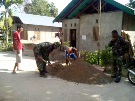 Rumah sebagian sudah memasuki tahap finishing