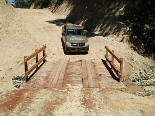 Letda Tandi Hormat Kepada Warga Bakubakulu