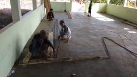 Rumah Tiga Pilar Mulai Digasak, Ini yang Dia yang Dilakukan Satgas dan Warga Kapiroe