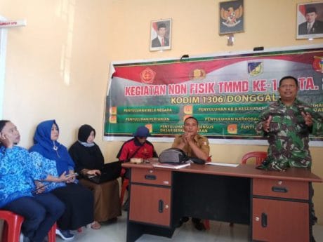 Satgas TMMD 104 Berikan Penyuluhan Pertanian