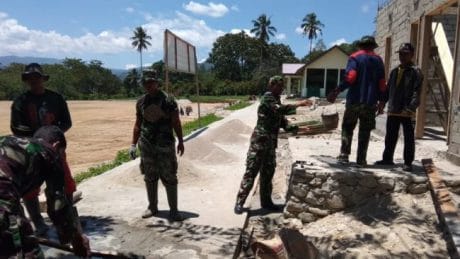 Sebentar Lagi TMMD di Tutup, Warga Semakin Genjot Pengerjaan