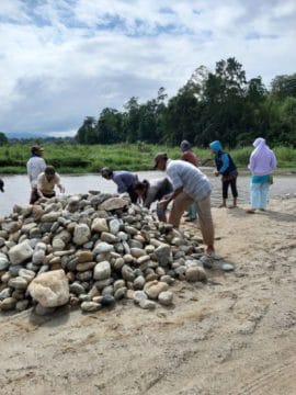 Budaya Gotong Royong Tonggak Semangat Warga Desa Bakubakulu