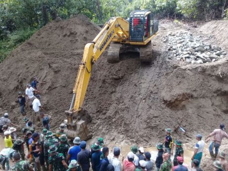 Pelaksanaan Penyelesaian Sasaran Fisik TMMD