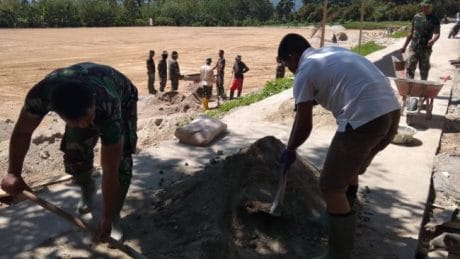 Warga Terjalin dengan Baik Sejak ada TMMD di Palolo