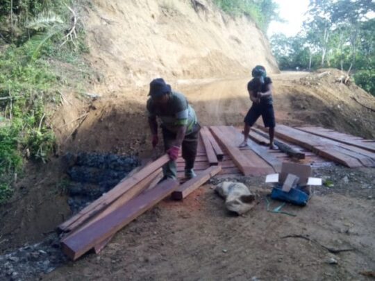 Jika Jalan Jadi, Ini Harapan DanSSK TMMD Kodim 1306/DGL