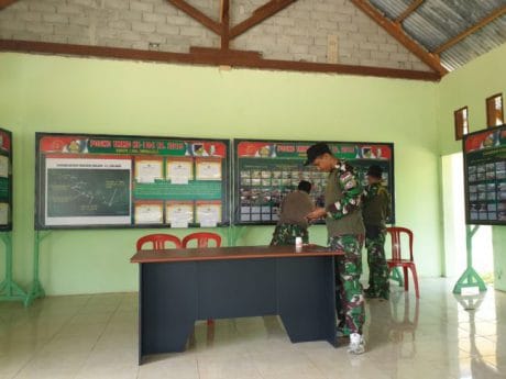 Babinsa Kodim 1306 Donggala Petakan Potensi Wilayah