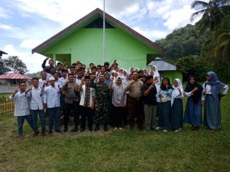 Kopda Wayan Berikan Penyuluha Kebangsaan Pada Siswa