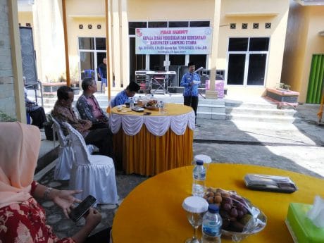 Disdikbud Lampura Gelar Pisah Sambut Antara Suwandi Kepada Toto Sumedi