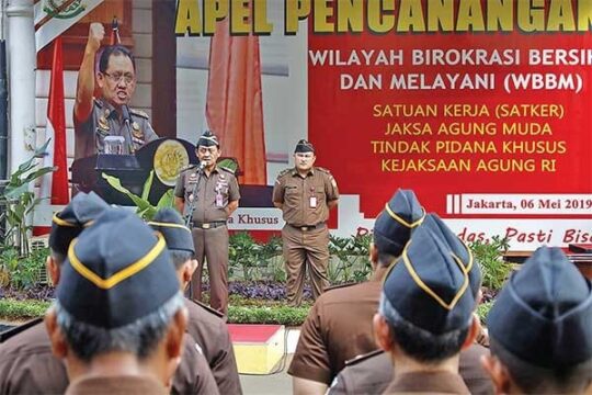 Jampidsus Menciptakan Birokrasi Bersih