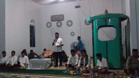 Sekda Pelalawan Pimpin Safari Ramadhan di Desa Teluk Bakau Kecamatan kuala kampar