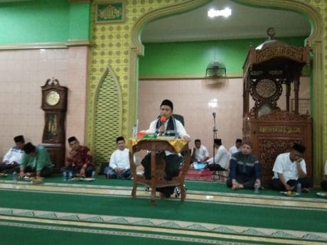 Sekda H.Tengku Mukhlis Pimpin Rombongan Tim Safari Ramadhan di Kecamatan Bandar Petalangan