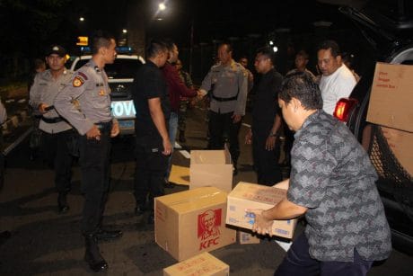 Ikatan Adhyaksa Dharmakarini Peduli, Gelar Sahur Bersama TNI-Polri di Bawaslu dan Wisma 77