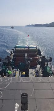 Kapal Pengawas ORCA 04 Tertibkan 21 Rumpon Ilegal Filipina