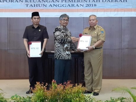 Perdana, Setelah Proses Panjang Tanjab Barat Raihan WTP dari Bpk RI Perwakilan Provinsi Jambi