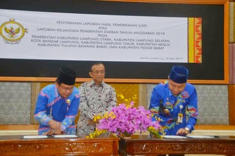 Pemkab Lampura Kembali Raih Opini WTP Untuk Ke Empat Kalinya