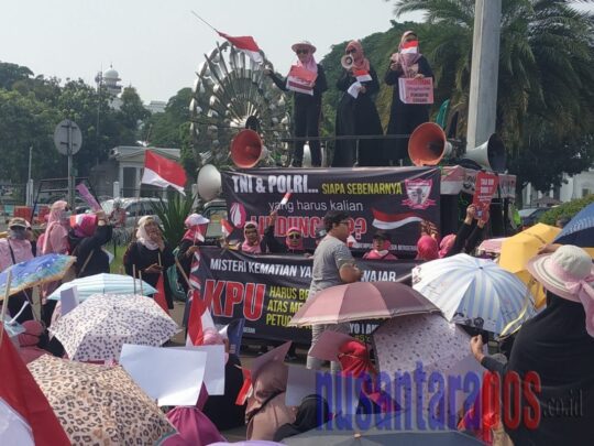 Perempuan Indonesia Bergerak Desak Stop Situng dan Bentuk TPF Korban Pemilu