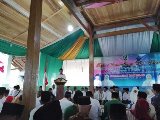 Safari Ramadhan, Bupati Tekankan Pemberdayaan Masyarakat