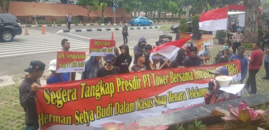 KAPAK Desak Kasus Suap PT TBIG Dijadikan Tersangka Korporasi