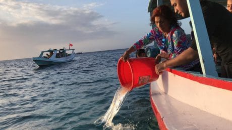 Menteri Susi Lepas 37 ribu Benih Lobster Selundupan di Banyuwangi