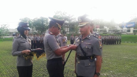 AKBP Budiman Sulaksono, S.IK, Pimpin Serah terima Jabatan Wakapolres Lampura