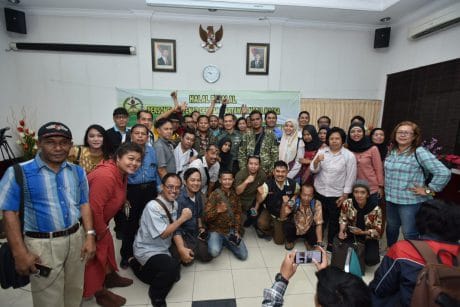 Jalin Silahturahmi, Dispenad Selenggarakan Acara Halal Bihalal dengan Awak Media