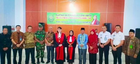 Wakil Bupati Lampura Hadiri Pelantikan Wakil Ketua PN Kotabumi