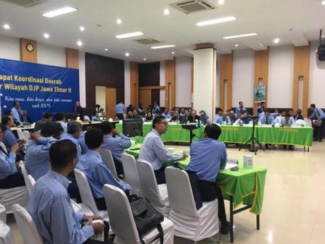 Tingkatkan Pajak, DJP jatim II Rakorda Di KPP Tuban