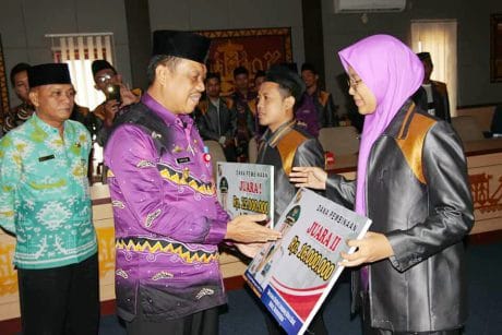 Sebagai Bentuk Apresiasi, Pemkab Lampura Beri Dana Pembinaan Dan Penghargaan Kepada Peserta MTQ