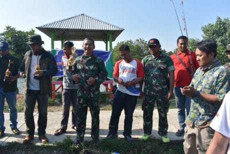 Galang Dukungan Untuk TMMD, Dandim Gelar “Mancing Bareng” Dengan Media