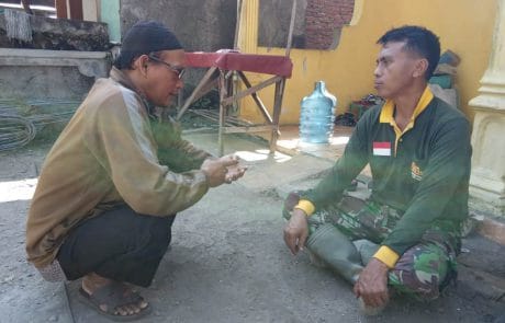 Tingkatkan Komsos Dengan Warga di Hari Pertama Pra TMMD