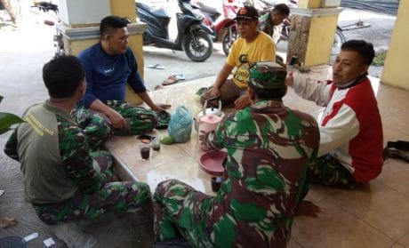 Saling Berbagi Ilmu di Lokasi