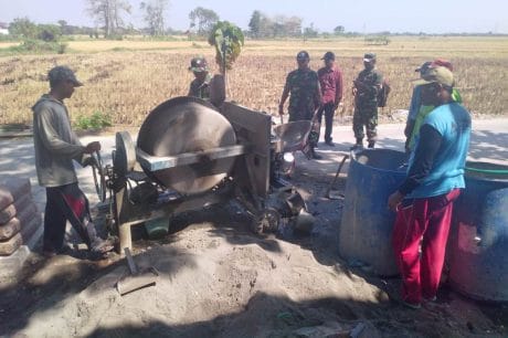 Putaran “Roda Molen” di Lokasi TMMD, Asa Baru Bagi Warga Kalikondang