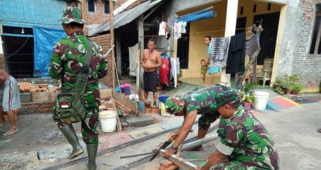 ”Dibangun Satgas TMMD, Rumah Saya Kan Menjadi Kokoh”
