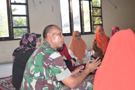 Ibu-Ibu PKK Diminta Bantu dan Sukseskan TMMD Kalikondang